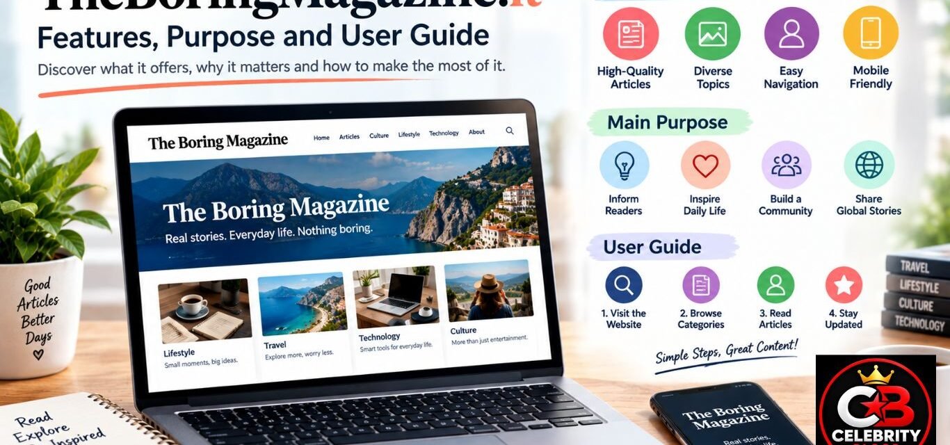 Theboringmagazine it